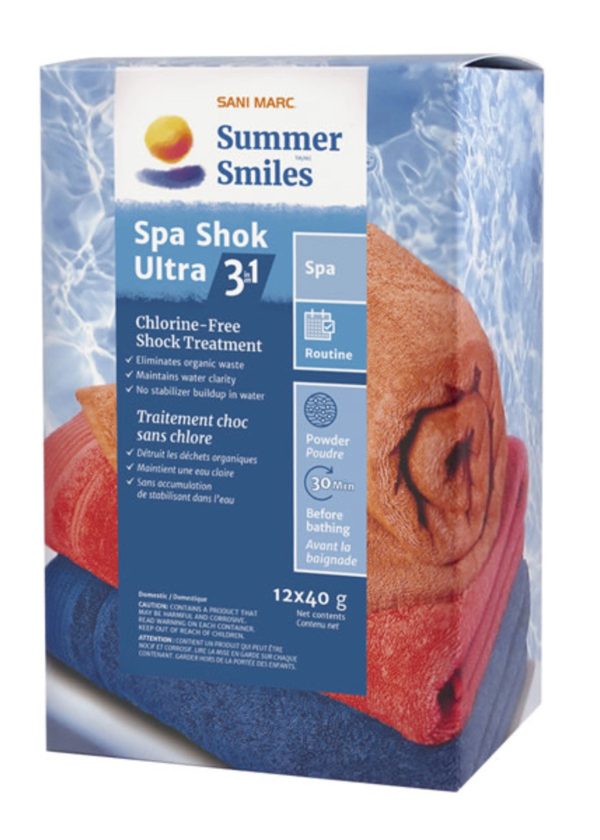 SUMMER SMILES SPA SHOK ULTRA 2-in-1 (40g x 12) - Image 2